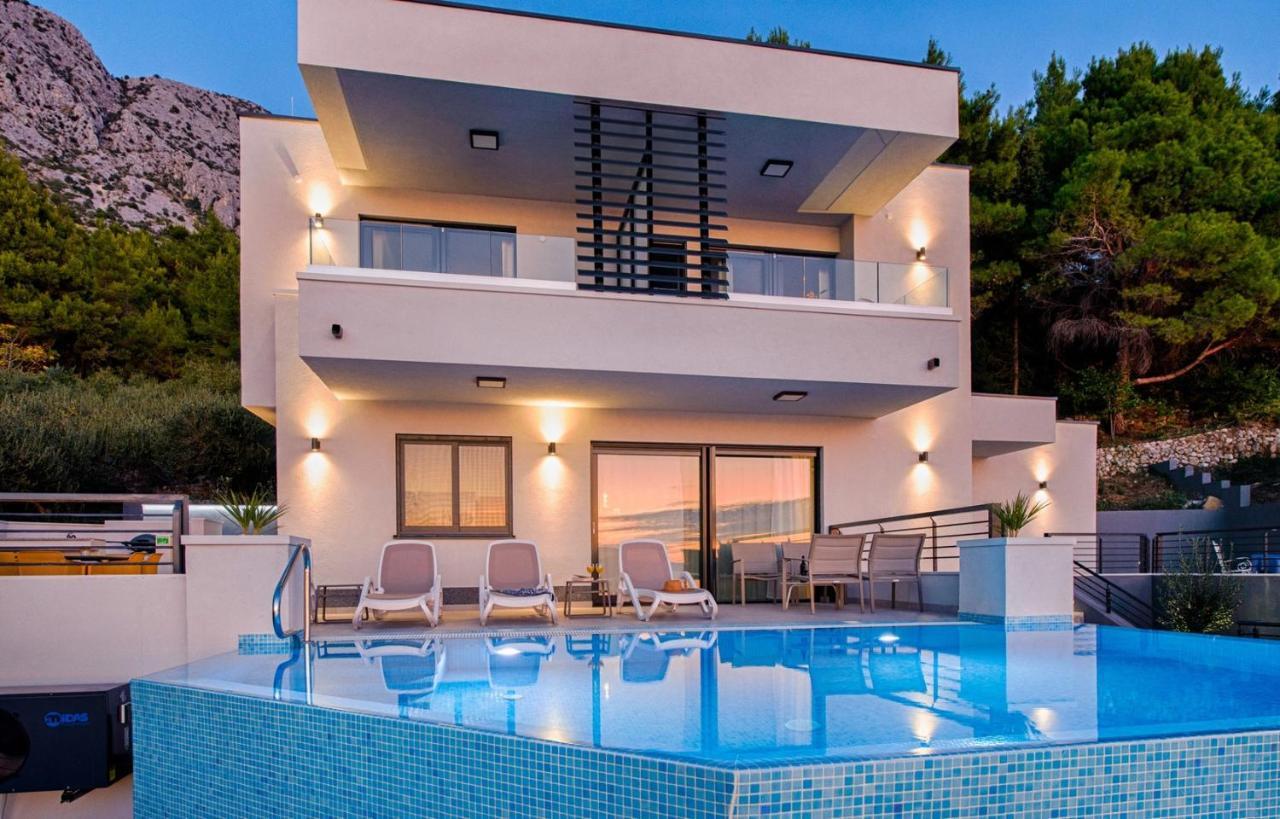 Villa Leona A Luxury Villa Near Makarska, Heated Pool Живогоще Екстер'єр фото